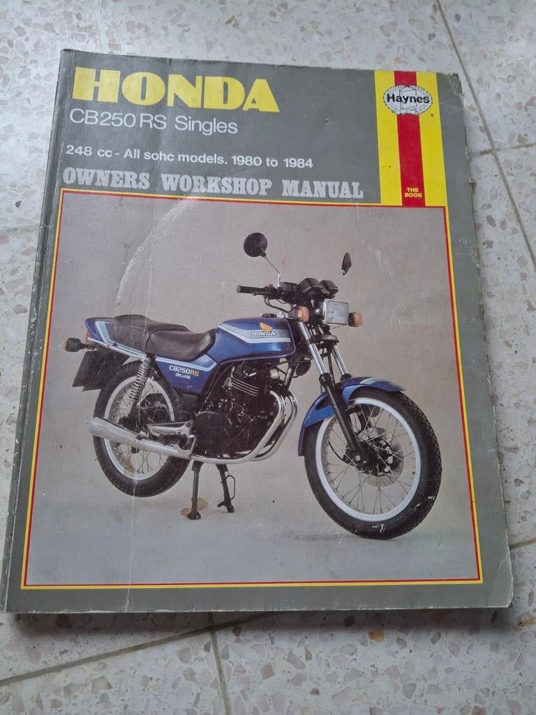 Honda CB250RS Haynes Workshop Manual (80 to 84), Motoren, Handleidingen en Instructieboekjes, Honda, Ophalen of Verzenden