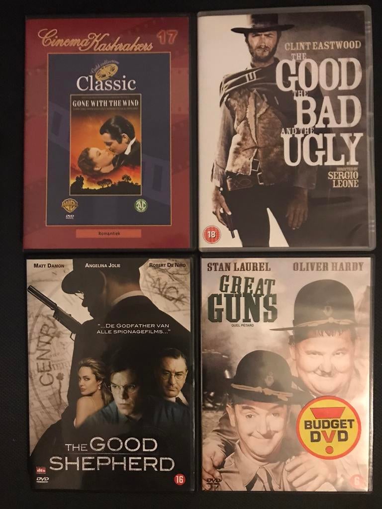 DVD Films G 1 euro per DVD, Cd's en Dvd's, Dvd's | Klassiekers, Ophalen, Gebruikt, Overige genres