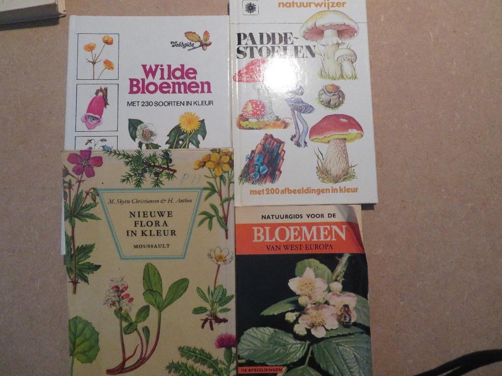 wilde planten en paddenstoelen, Boeken, Ophalen, Bloemen, Planten en Bomen, Diverse auteurs, Zo goed als nieuw
