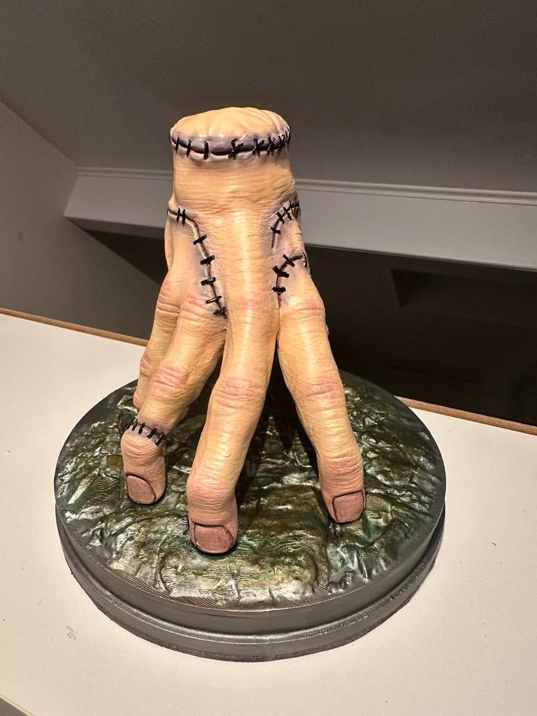 Figurine « La chose » Famille Adams/Mercredi, Collections, Enlèvement ou Envoi, Comme neuf