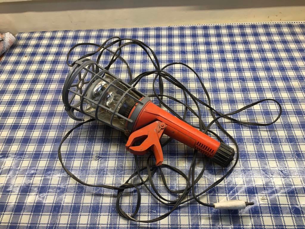 Hanglamp met clip., Ophalen of Verzenden, Gebruikt