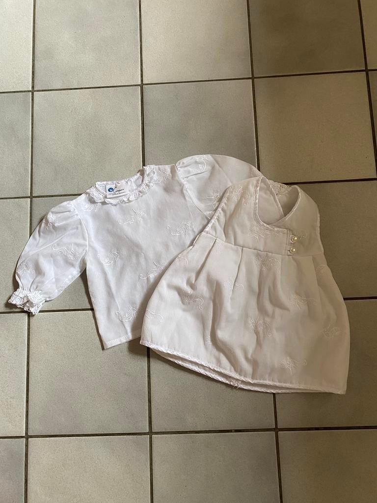 Ensemble pour baptême taille 68, Enfants & Bébés, Comme neuf