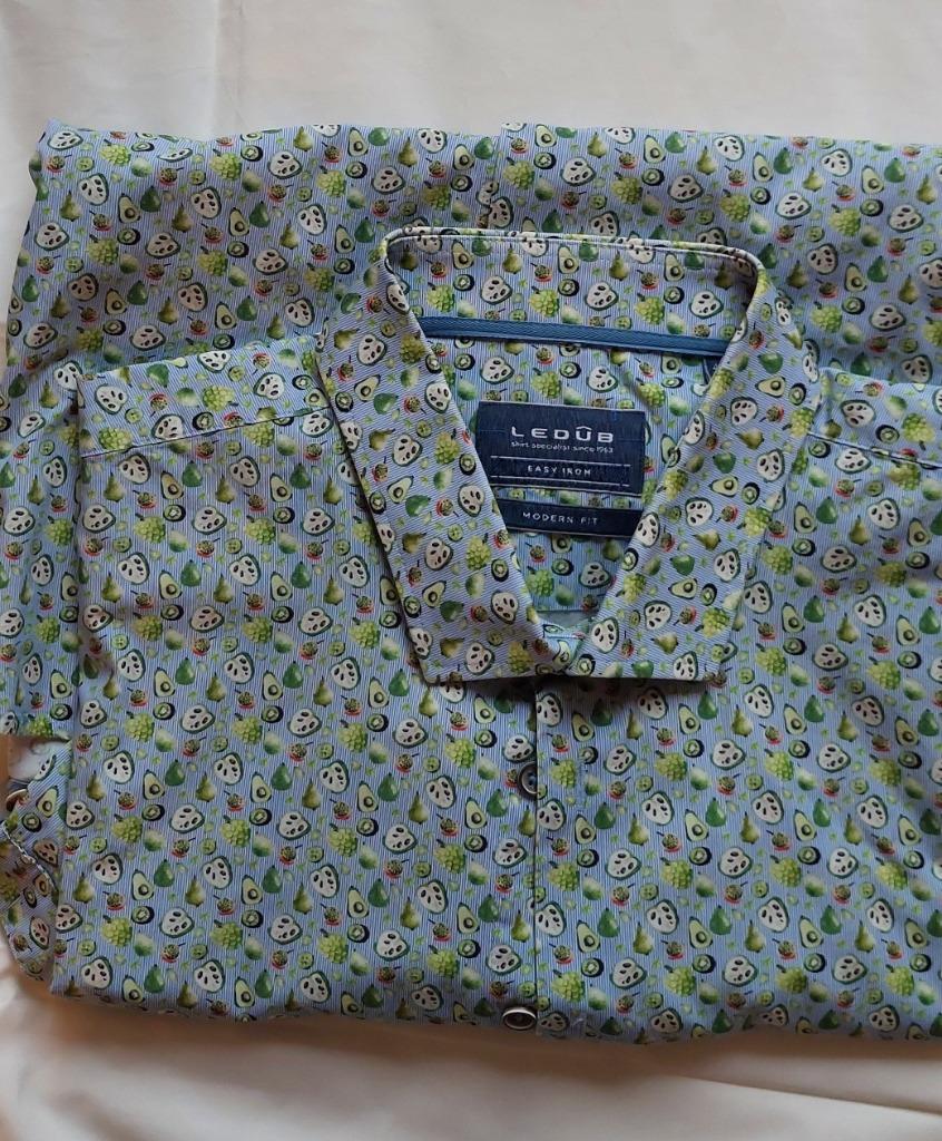 Chemise homme 46/XXL - LEBUB - manches courtes - à motifs, Vêtements | Hommes, Autres tours de cou, Enlèvement ou Envoi, Autres couleurs