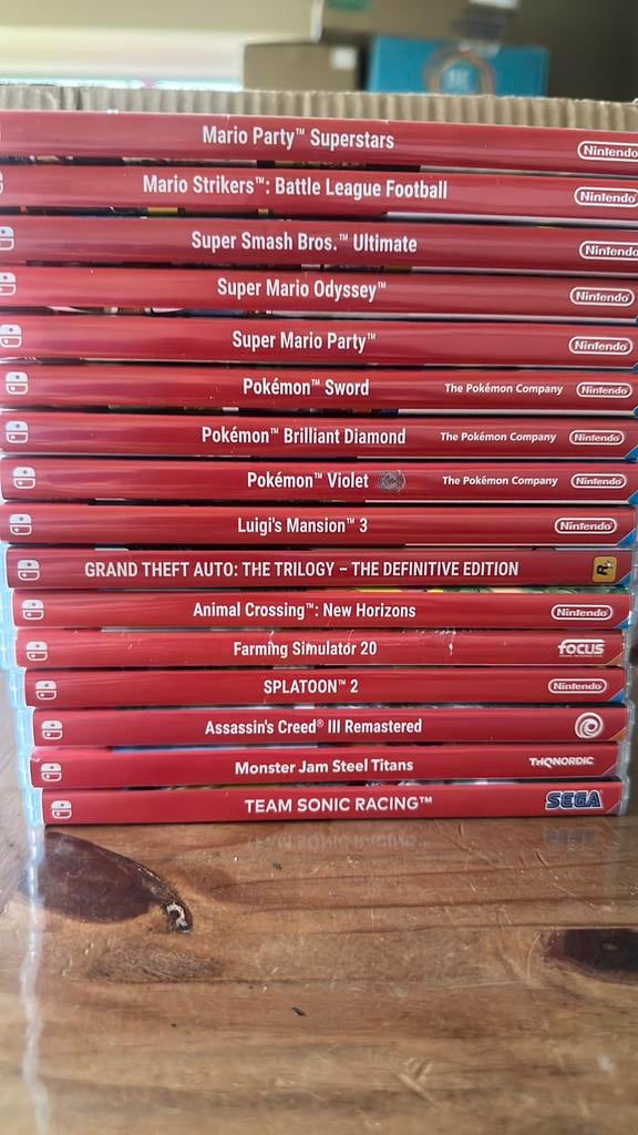 Nintendo switch games, Ophalen of Verzenden, Gebruikt