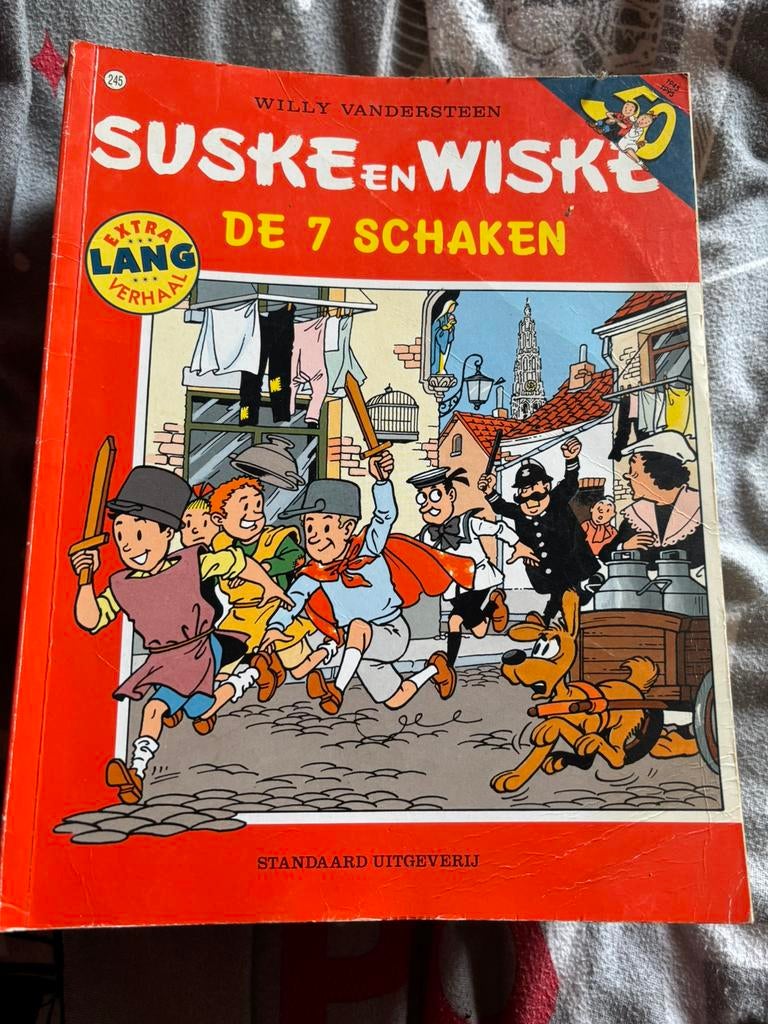 Grote collectie oude suske en wiske strips, Ophalen, Gelezen