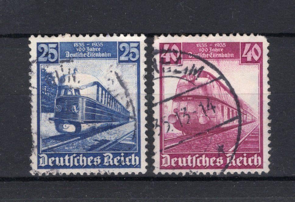Deutsches Reich Yt. 541/542 estampillé, Enlèvement ou Envoi, Affranchi
