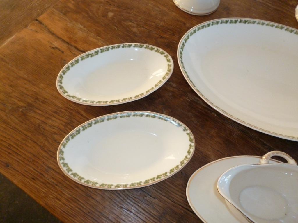 Vaisselle DE FUISSEAUX Baudour service ancien porcelaine, Antiquités & Art, Enlèvement ou Envoi