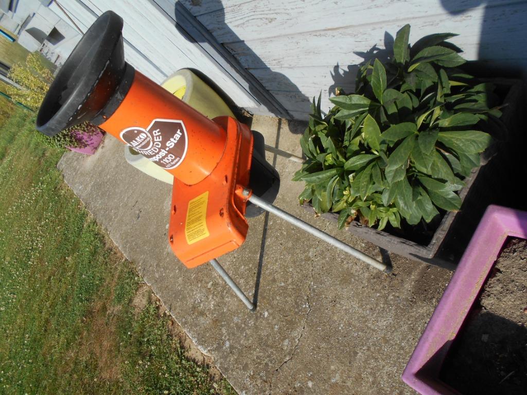 BROYEUR bois  ALKO...compost star 1.100, Jardin & Terrasse, Enlèvement, Utilisé, Électrique, ALKO