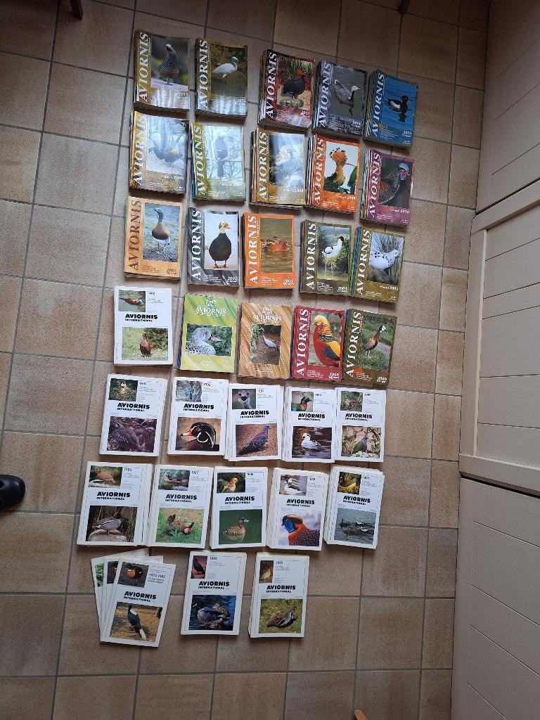 Tijdschriften Aviornis 1984-2015, Dieren en Toebehoren