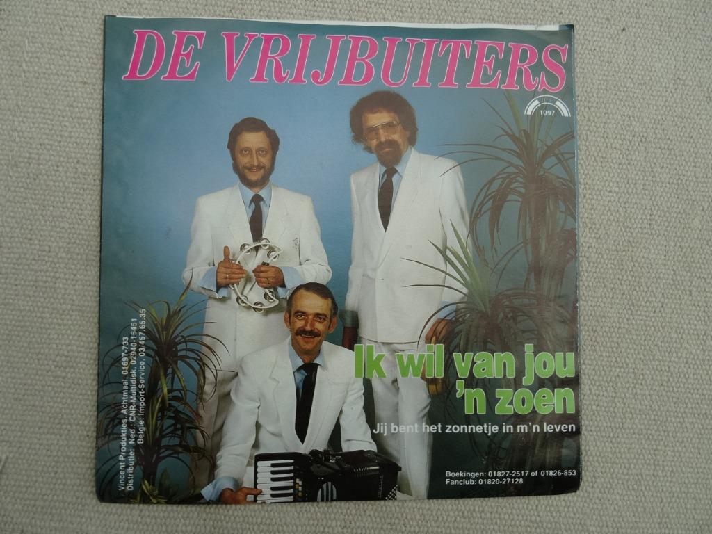 de vrijbuiters ik wil van 'n zoen, Ophalen of Verzenden, Zo goed als nieuw, Levenslied of Smartlap