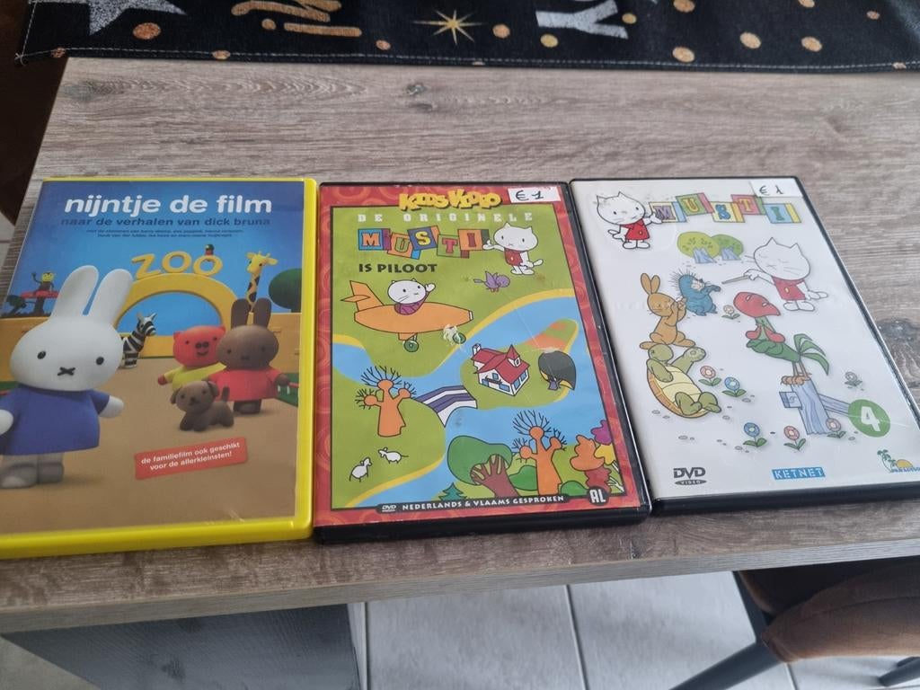 Kinder dvd's, Ophalen