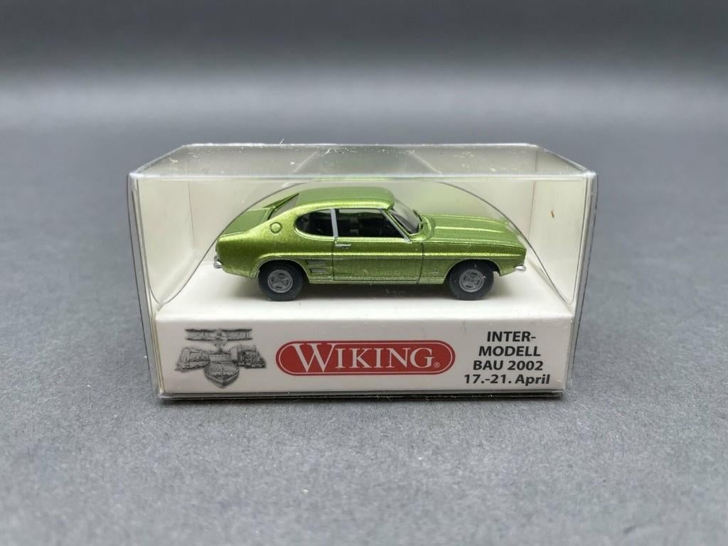 FORD Capri GT 1970 Verte 1/87 HO WIKING Germany Neuve+Boite, Hobby en Vrije tijd, Modelauto's | 1:87, Nieuw, Auto, Wiking, Ophalen of Verzenden