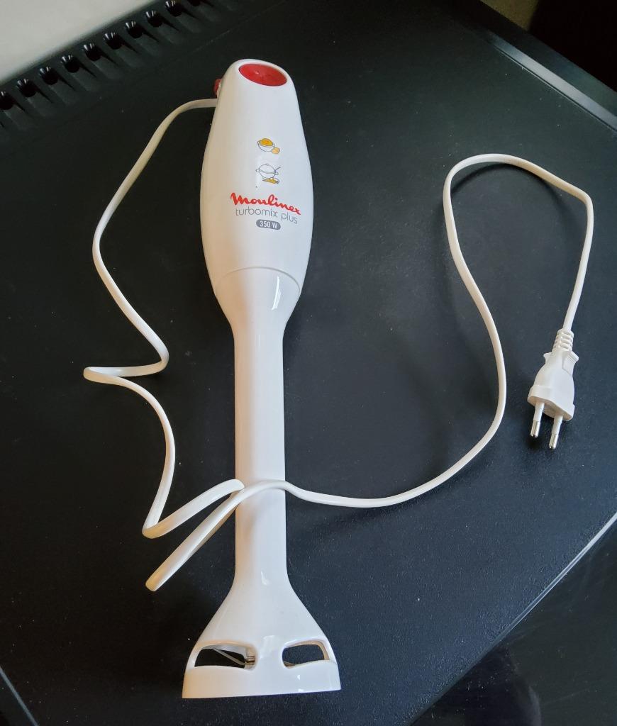 Le mixeur MOULINEX se mélange très bien avec ce mixeur plong, Enlèvement ou Envoi, Comme neuf, Blanc