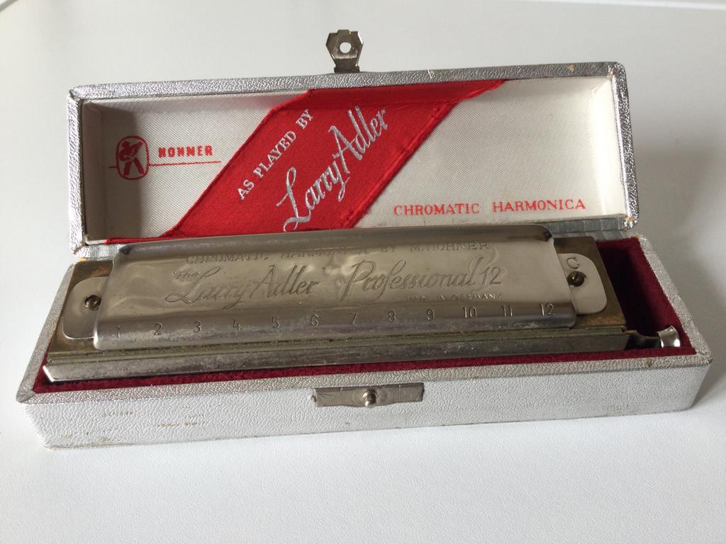 Chromatic harmonica professional  12 Hohner - Larry Adler, Ophalen of Verzenden, Zo goed als nieuw