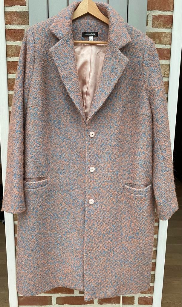 Prachtige mantel voor een maatje meer. Maat 46, Kleding | Dames, Ophalen, Zo goed als nieuw, Maat 46/48 (XL) of groter, Roze