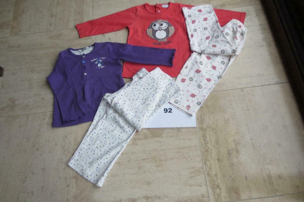 Pyjama Eskimo 92 meisjes, Enlèvement ou Envoi, Vêtements de nuit ou Sous-vêtements, Utilisé, Eskimo