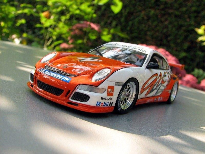 Porsche 997 GT3 cup #88 Winner Porsche Cup Asia 2007 - Spark, Enlèvement ou Envoi, Comme neuf, Voiture, Autres marques