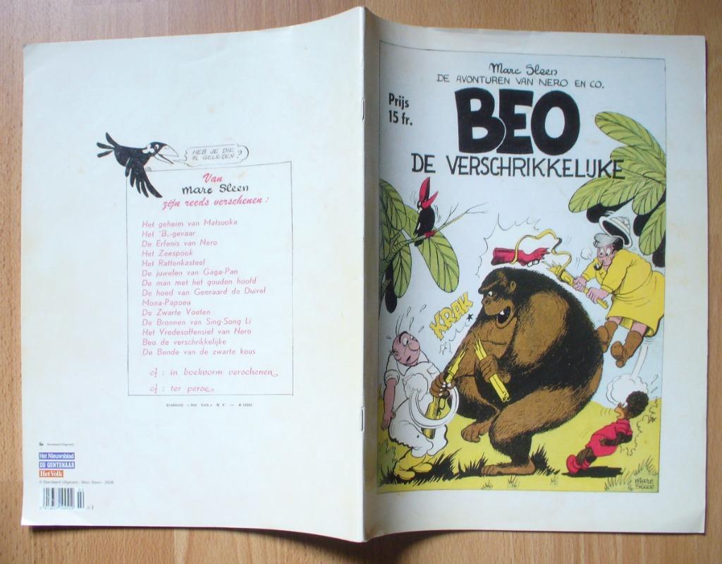NERO KRANTENUITGAVES BEO DE VERSCHRIKKELIJKE en DE ERFENIS, Boeken, Stripverhalen, Zo goed als nieuw, Meerdere stripboeken, Ophalen of Verzenden