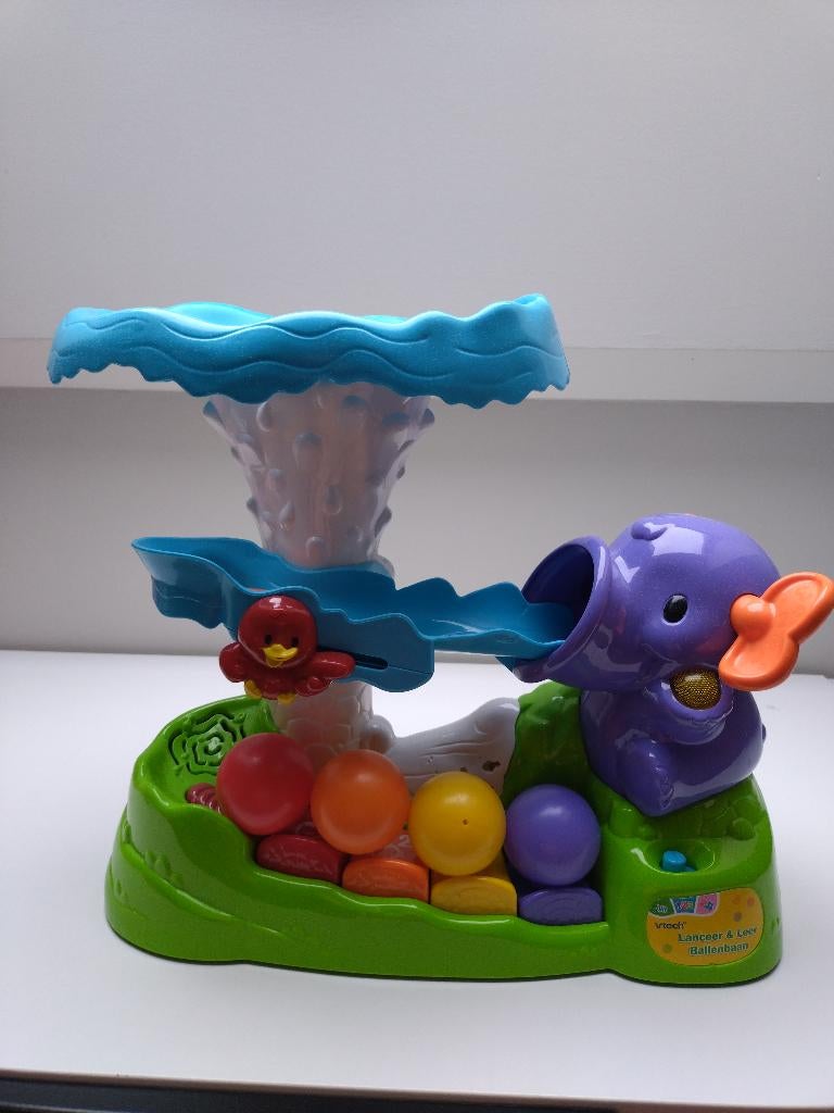 VTech lanceer en leer ballenbaan, Kinderen en Baby's, Ophalen of Verzenden, Zo goed als nieuw, 6 maanden tot 2 jaar
