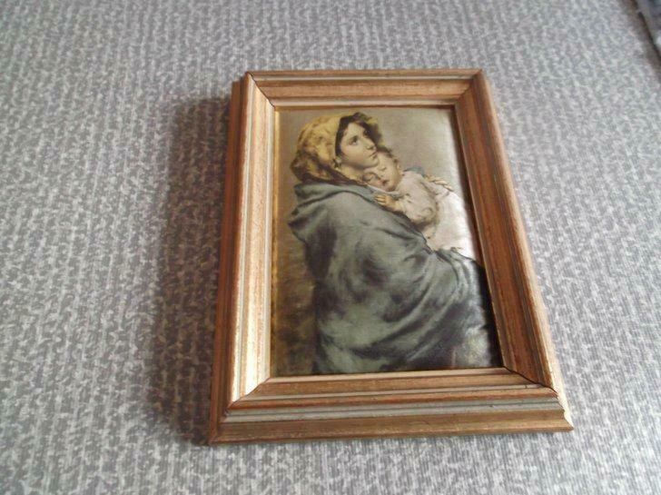 kadertje moeder en kind, Antiek en Kunst
