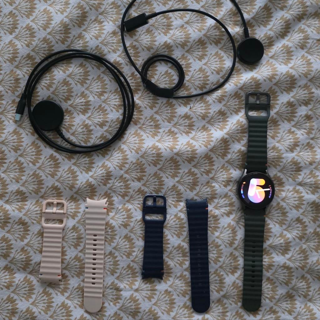 Samsung Galaxy 7 smartwatch (drie kleuren) + 2 opladers, Ophalen