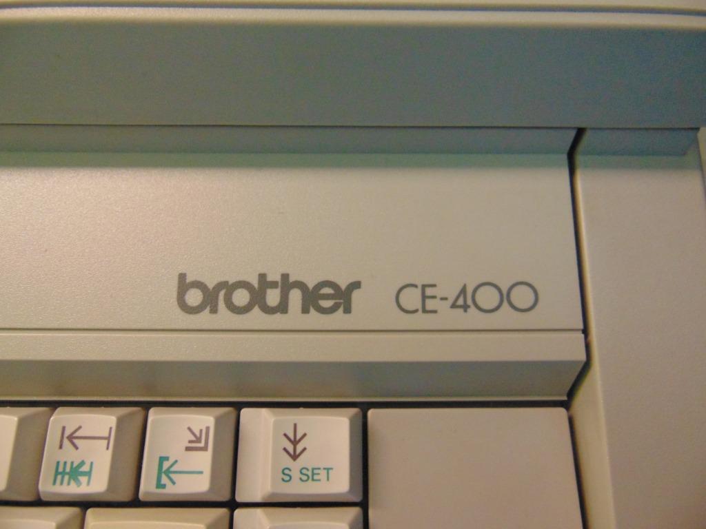 Machine à écrire électronique Brother CE-400, Enlèvement ou Envoi, Autres types