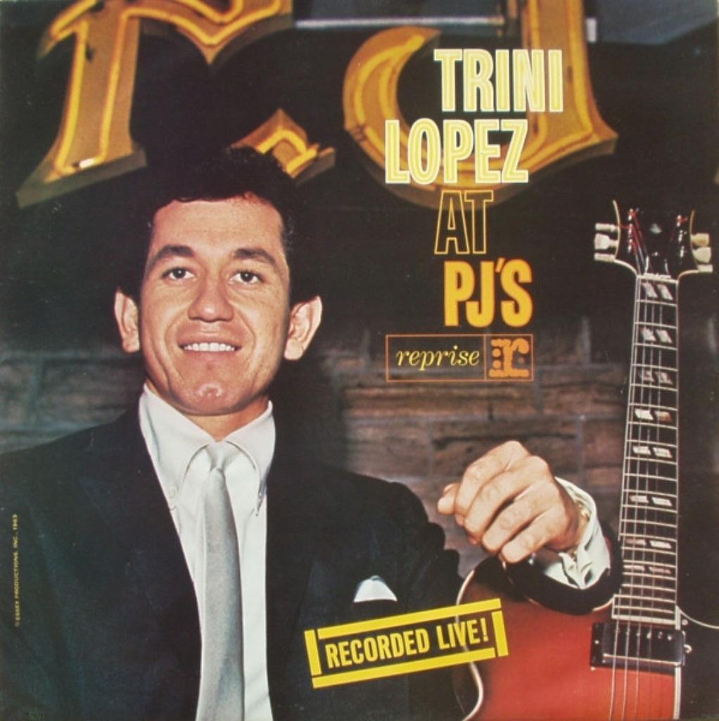Trini Lopez ‎– Trini Lopez At PJ'S Recorded Live! - Lp, Cd's en Dvd's, Ophalen of Verzenden, Gebruikt, 12 inch