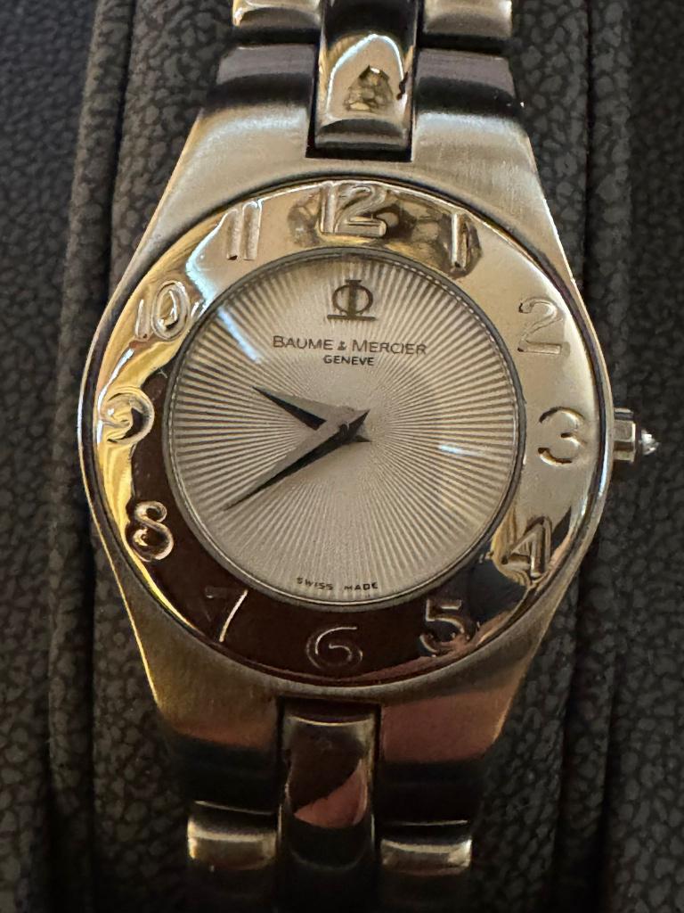 NIEUW Baume et Mercier dames horloge 65305 LINEA 24mm, Overige merken, Staal, Polshorloge, Ophalen of Verzenden
