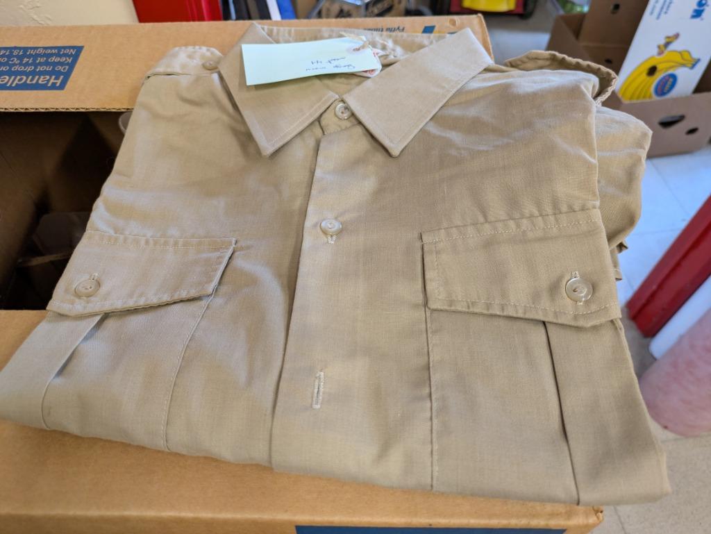 Hemd leger lange mouwen, Verzamelen, Militaria | Algemeen, Ophalen of Verzenden, Landmacht, Kleding of Schoenen
