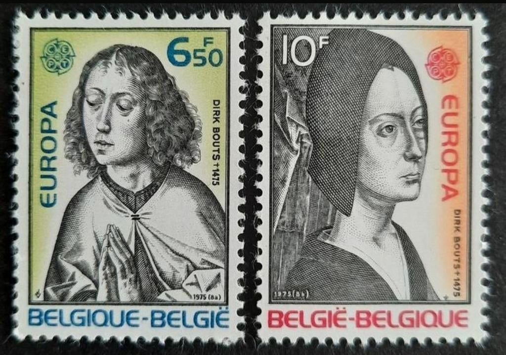 België: OBP 1766/67 ** Europa 1975., Europa, Frankeerzegel, Ophalen of Verzenden, Zonder stempel