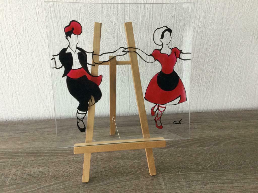 Assiette de décoration