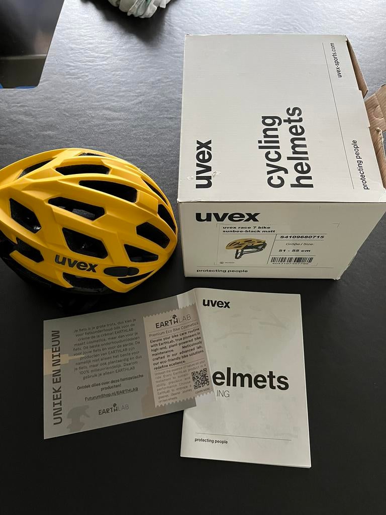 Fietshelm : nieuw, uvex race 7 maat s, Ophalen of Verzenden, S