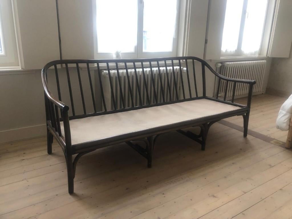 Rotan zetel, Ophalen, Gebruikt, 150 tot 200 cm, Driepersoons