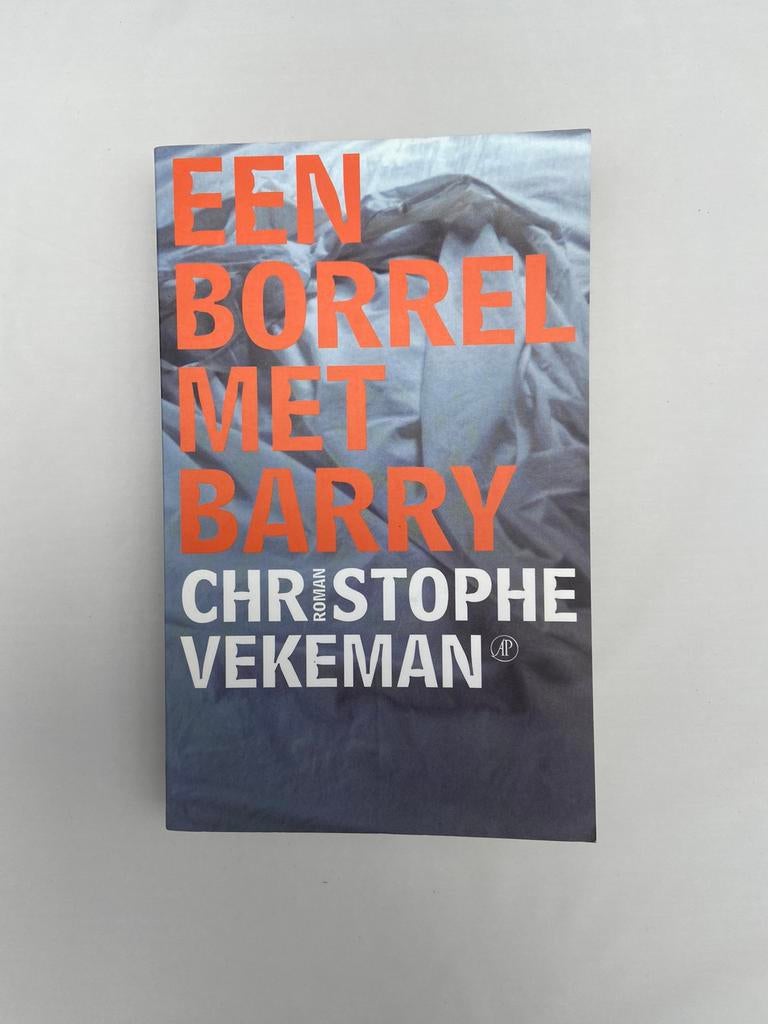 Eén borrel met Barry Gesigneerd Christophe Vekeman, Boeken, Romans, Ophalen of Verzenden, Gelezen