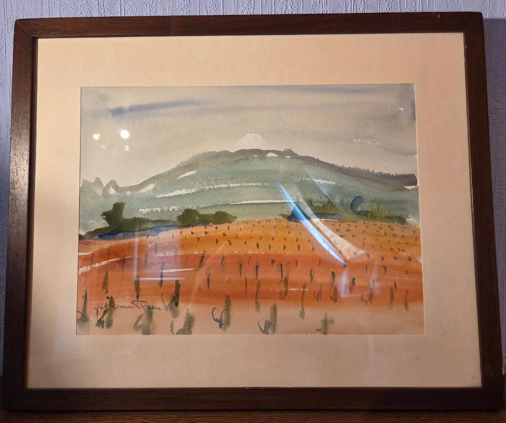aquarel, Antiek en Kunst, Kunst | Schilderijen | Klassiek, Ophalen