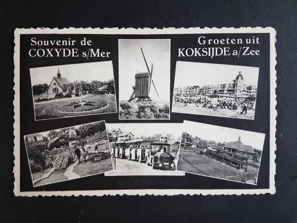 Postkaart Groeten uit Koksijde Souvenir de Coxyde, Enlèvement ou Envoi, 1960 à 1980, Affranchie, Flandre Occidentale