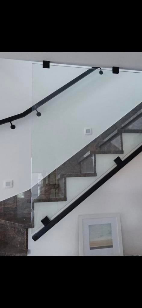 Glasklemmen voor balustrade of borstwering, Ophalen, Nieuw, Inox
