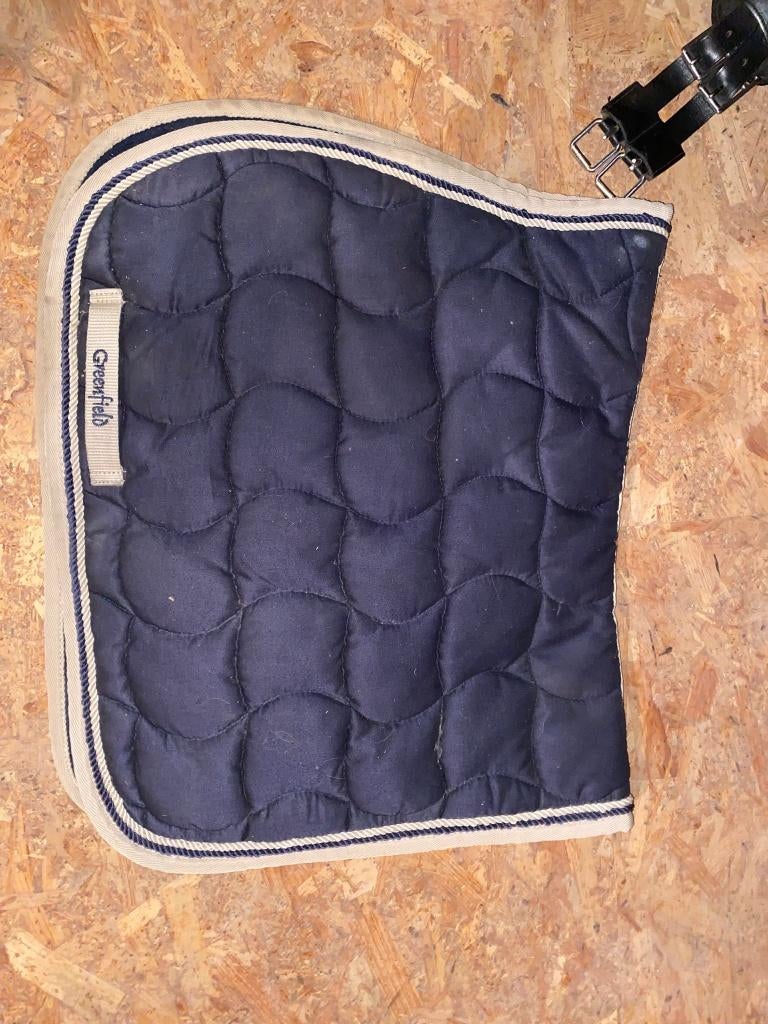 zadeldoek, Animaux & Accessoires, Chevaux & Poneys | Couvertures & Couvre-reins, Utilisé, Enlèvement ou Envoi