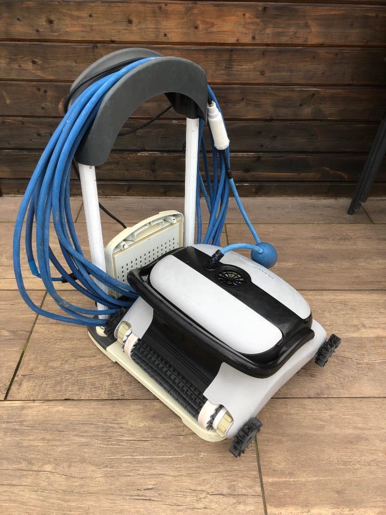 Robot zwembad, Ophalen, Gebruikt