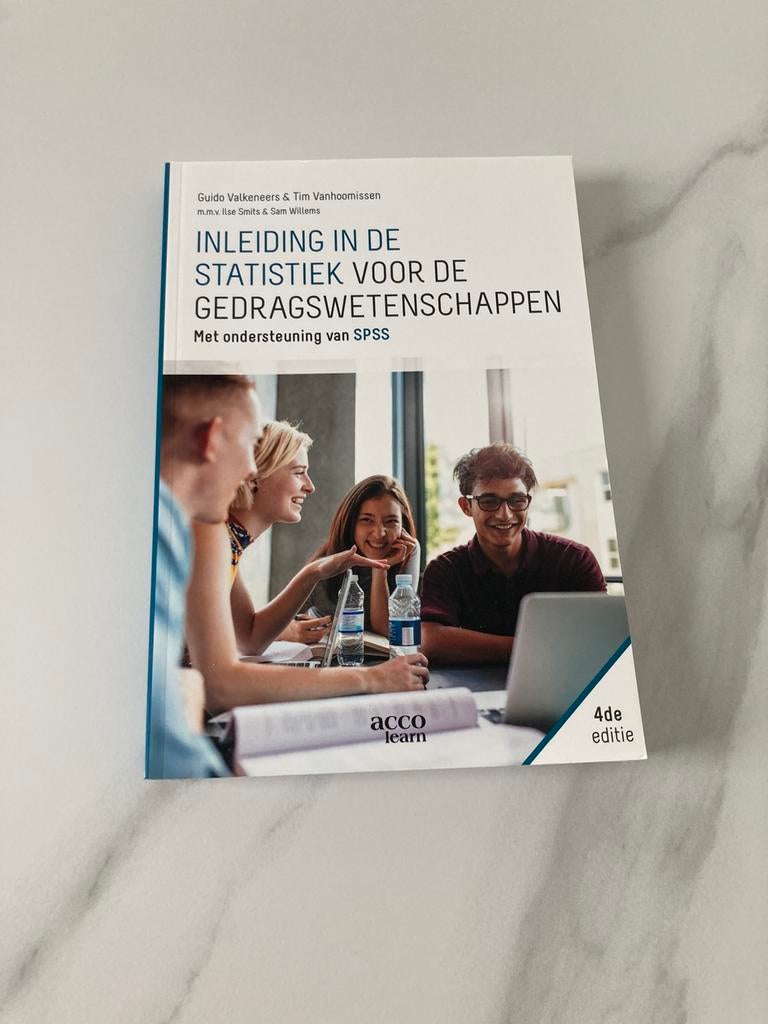 Inleiding in de statistiek voor de gedragswetenschappen, Enlèvement, Tim Vanhoomissen; Guido Valkeneers