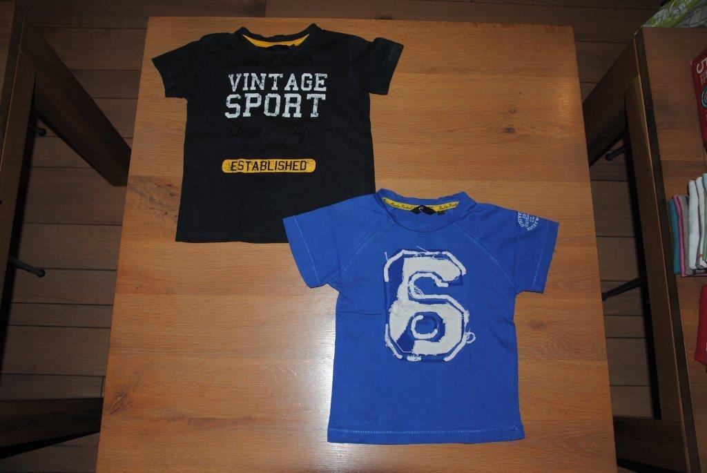 pakket t-shirts jongen - maat 98/104, Kinderen en Baby's, Ophalen of Verzenden, Gebruikt, Jongen, Shirt of Longsleeve