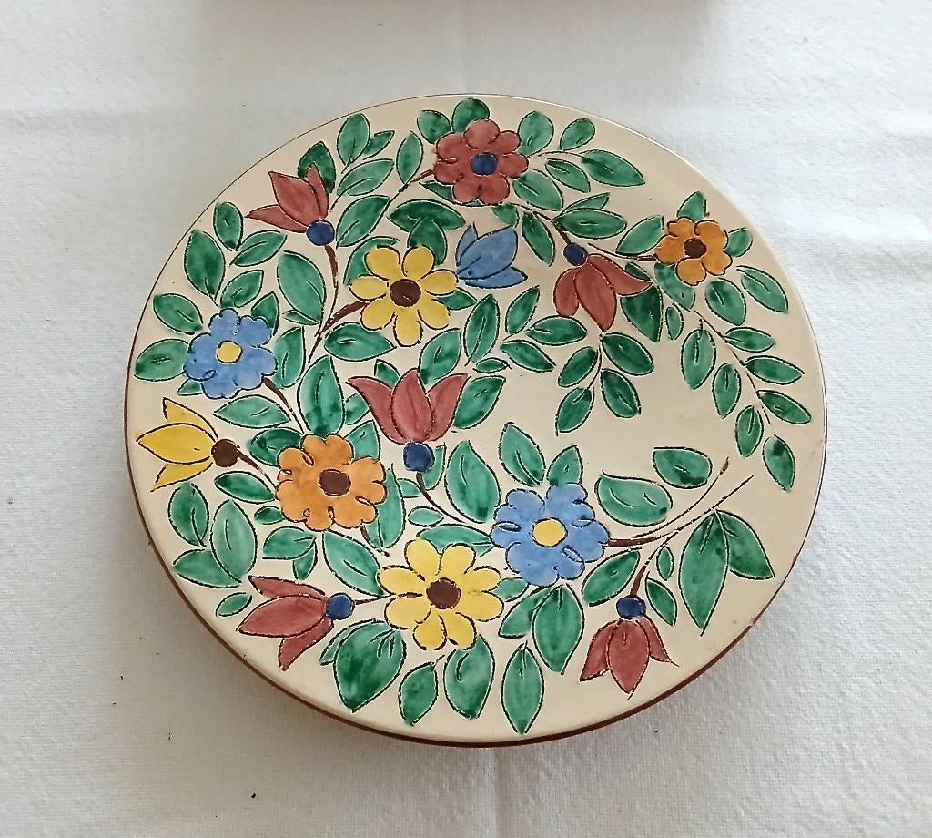 Plat en céramique de Vallauris - 1950, Enlèvement