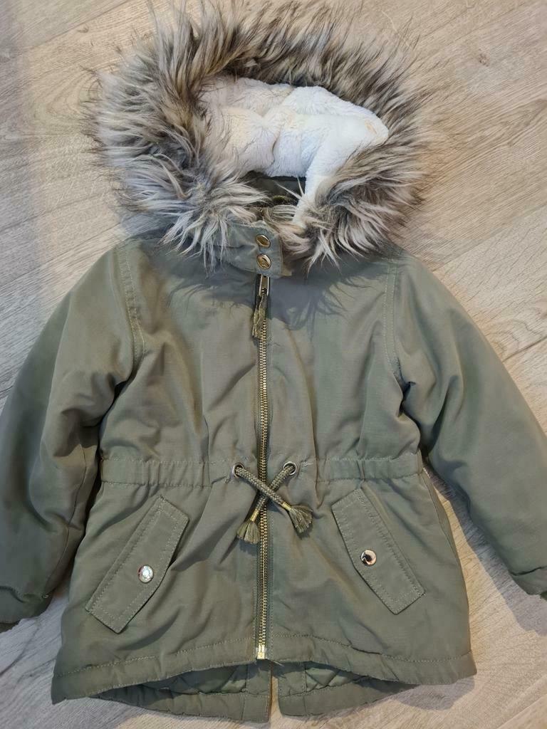Meisjesjas maat 92, Kinderen en Baby's, Kinderkleding | Maat 92, Ophalen, Meisje, H&M, Zo goed als nieuw