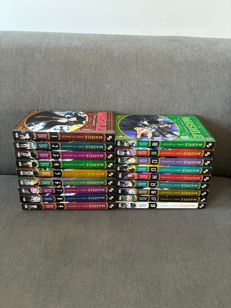 Nieuw 18 manga’s Mashle magic and muscles, Boeken, Stripverhalen, Complete serie of reeks, Ophalen of Verzenden, Nieuw, Hajime Komoto
