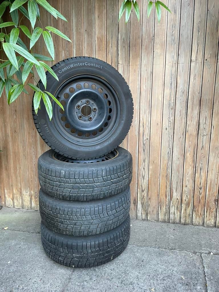 Mercedes Continental winterset 205/60 R16 Extra Load, Auto-onderdelen, Banden en Velgen, Ophalen, Bestelwagen, 16 inch, Nieuw