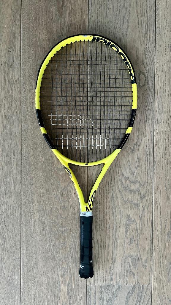 Tennisracket Babolat Aero JR25, Sports & Fitness, Tennis, Enlèvement ou Envoi, Raquette, L00, Utilisé