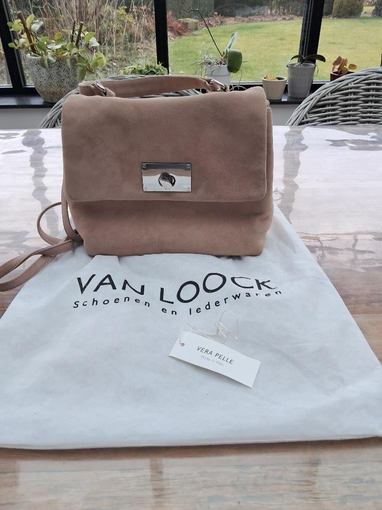 Elegante dames handtas Vera Pelle , made in italy, Handtassen en Accessoires, Tassen | Damestassen, Ophalen, Zo goed als nieuw