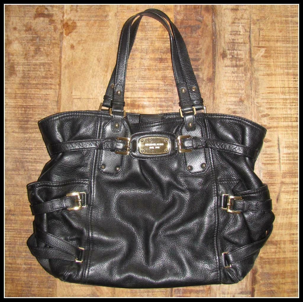 Zwarte handtas Michael Kors, Handtassen en Accessoires, Tassen | Damestassen, Ophalen of Verzenden, Gebruikt, Zwart, Handtas