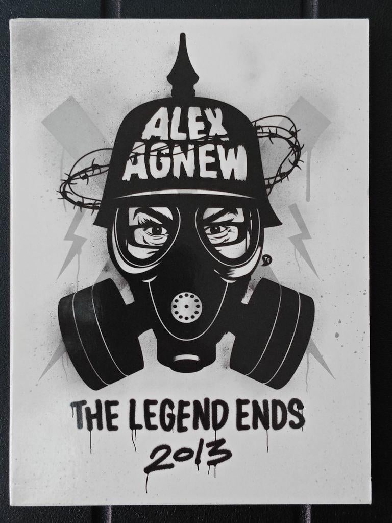 Alex Agnex The Legend Ends 2013, Cd's en Dvd's, Vanaf 16 jaar, Ophalen of Verzenden, Gebruikt, Stand-up of Theatershow