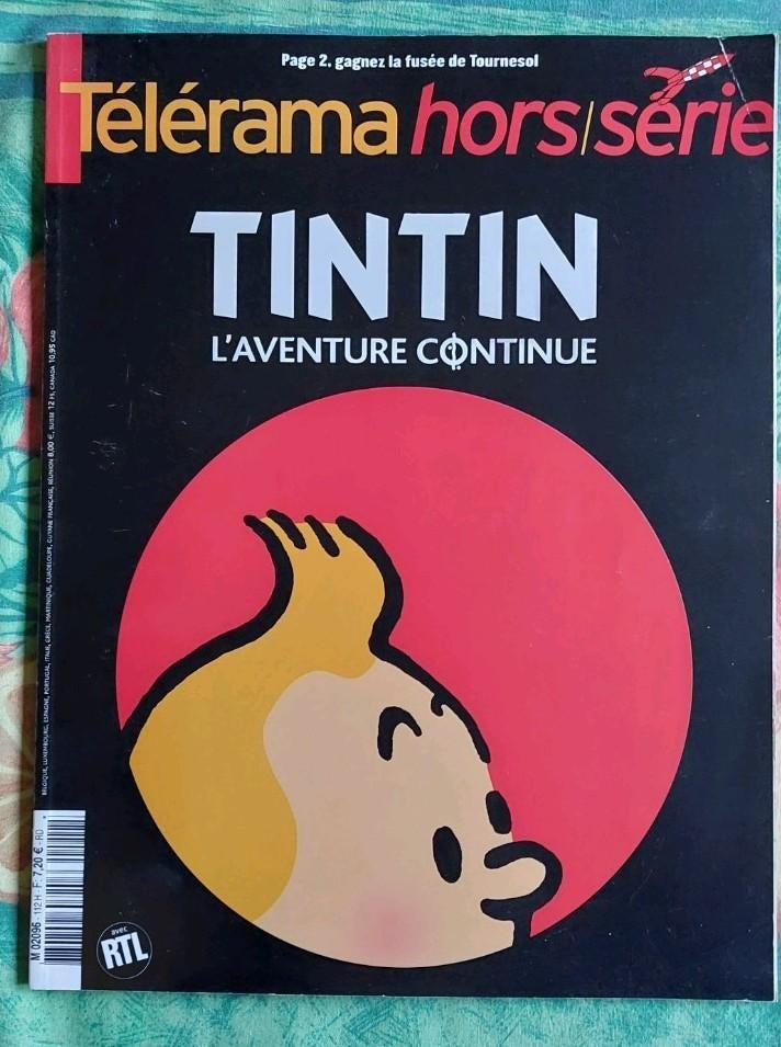 Speciaal telerama. Kuifje het avontuur gaat verder., Ophalen of Verzenden, Gelezen